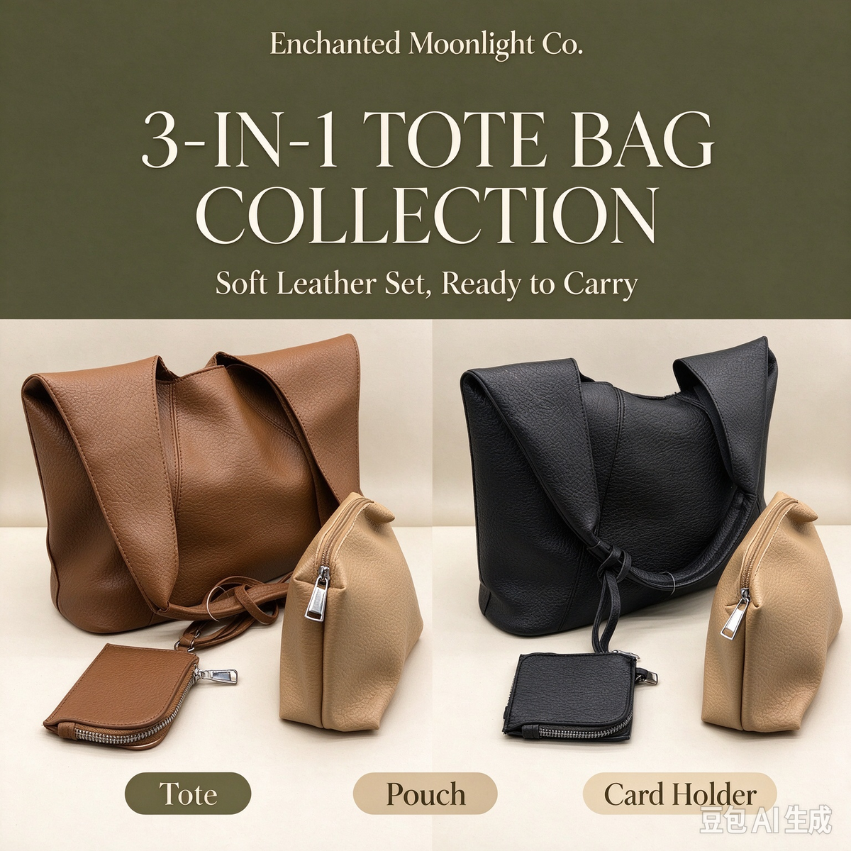 3 in 1 TOTE BAG