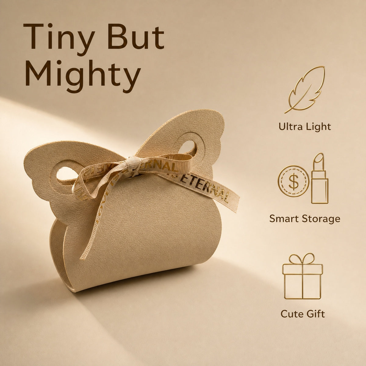 Cute Mini Faux Leather Handbags for Women, Small Bow Top Handle Purse, Crossbody Shoulder Bag, Fashion Mini Pouches CollectionMini Butterfly Coin Purse, Tiny Cute Portable Pouch for Coins Lipstick Holiday Gift