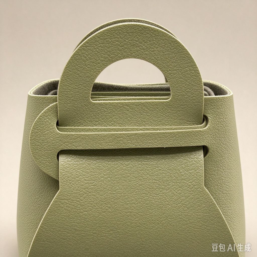 Light Green Mini Faux Leather Fold-Over Mini Pouch, Small Gift Bag for Wedding Favors, Bridal Shower, Party Candy & Guest Gifts
