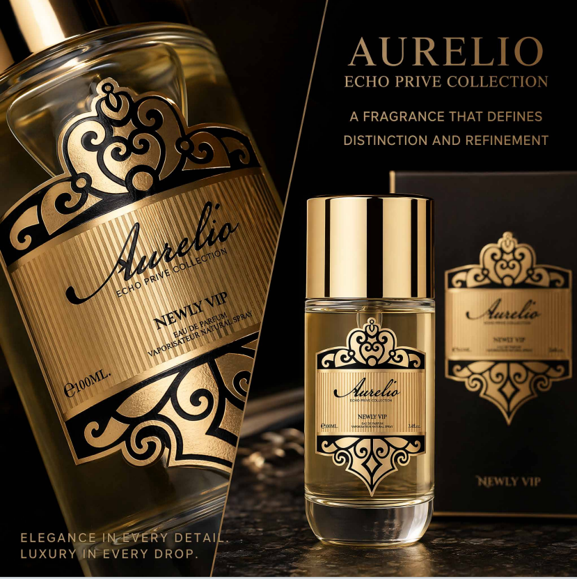 Aurelio Eau de Parfum 100ml | Luxurious Warm Spicy Men’s Fragrance