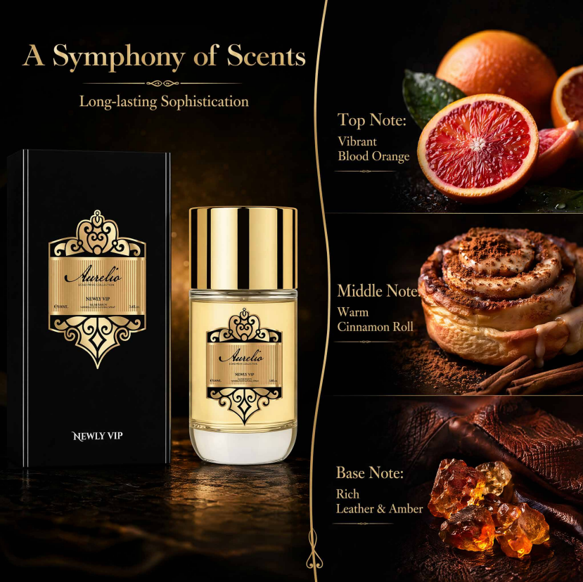 Aurelio Eau de Parfum 100ml | Luxurious Warm Spicy Men’s Fragrance