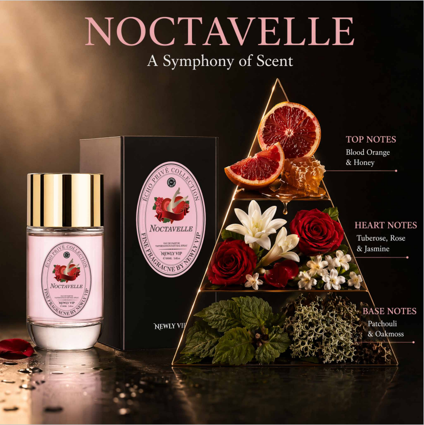 Noctavelle Eau de Parfum 100ml | Romantic Floral Fragrance for Women