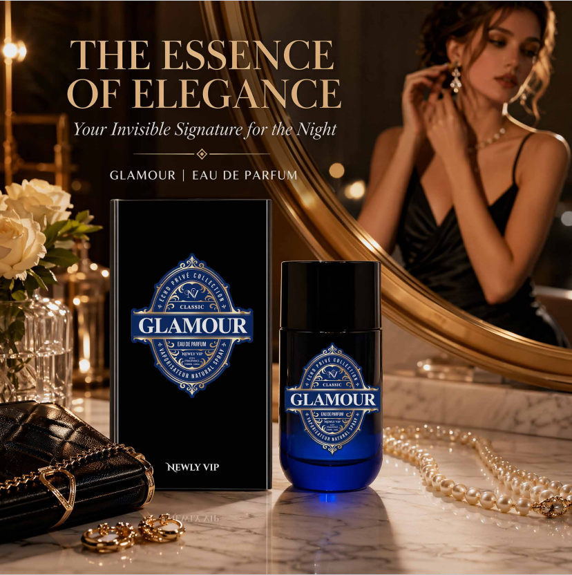 Glamour Classic Eau de Parfum 100ml | Elegant Woody Scent for Men