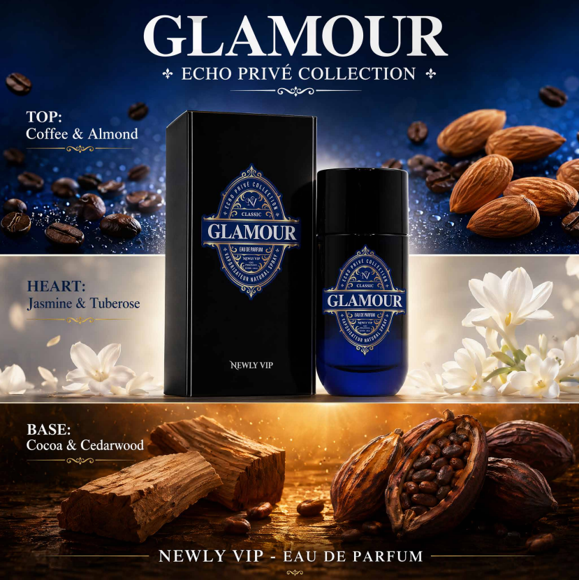Glamour Classic Eau de Parfum 100ml | Elegant Woody Scent for Men