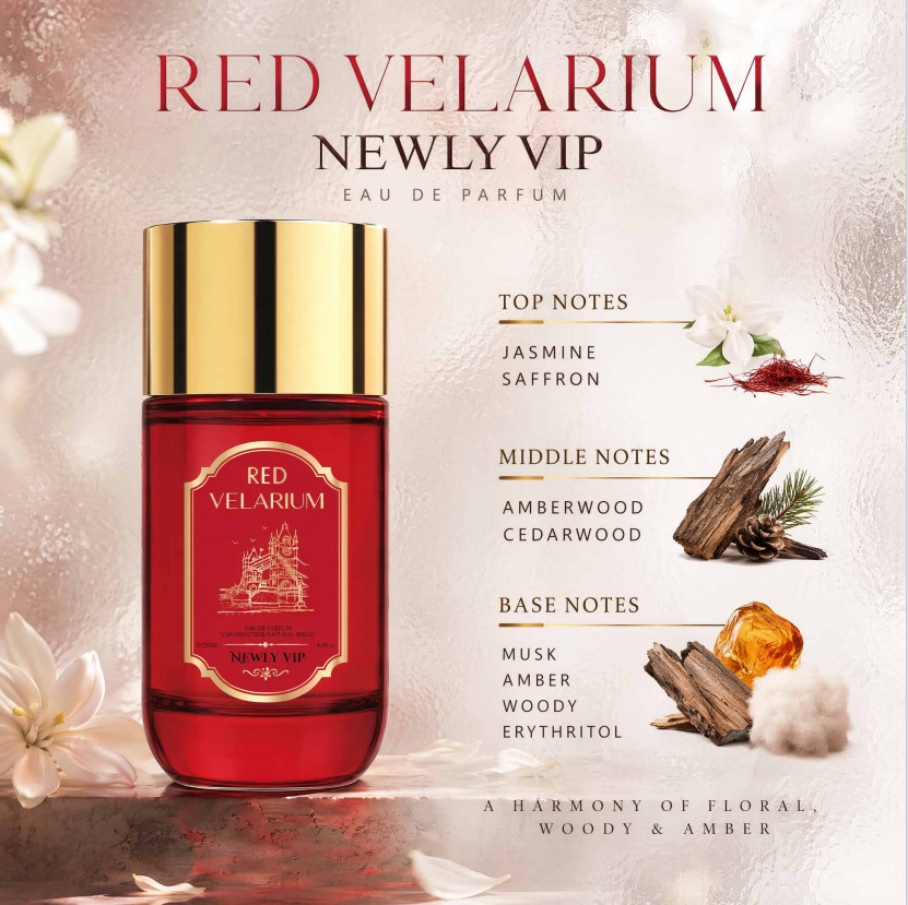 Red Velarium Eau de Parfum 100ml | Rich Fruity Floral Women’s Fragrance