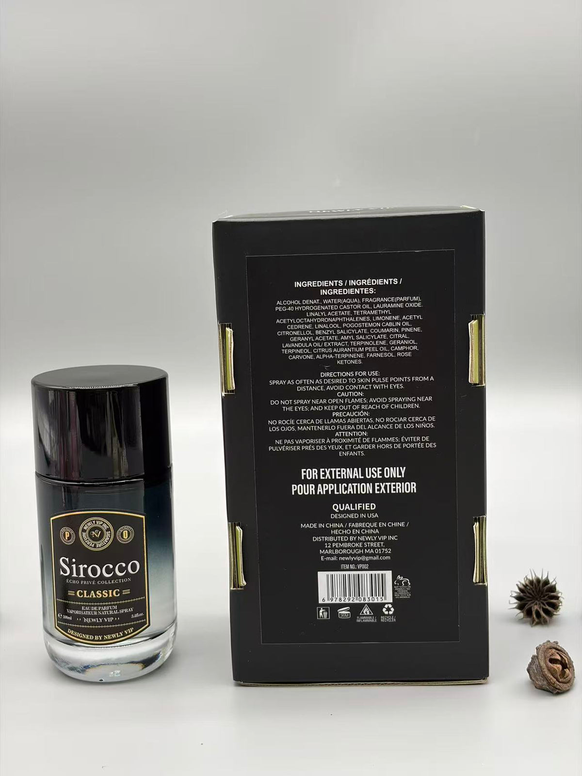 Sirocco Classic Eau de Parfum 100ml | Long Lasting Men’s Fragrance