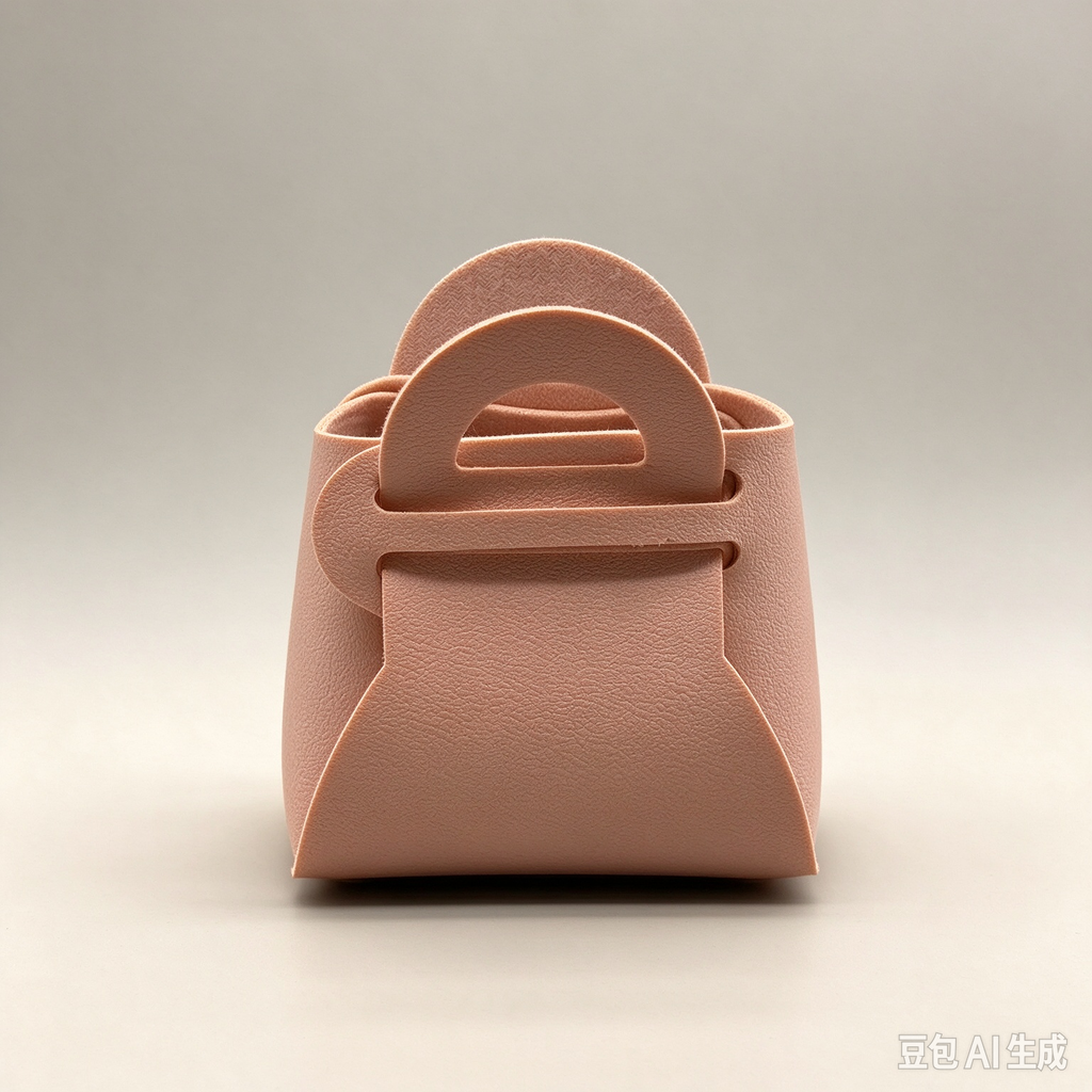 Pink Mini Faux Leather Fold-Over Mini Pouch, Small Gift Bag for Wedding Favors, Bridal Shower, Party Candy & Guest Gifts