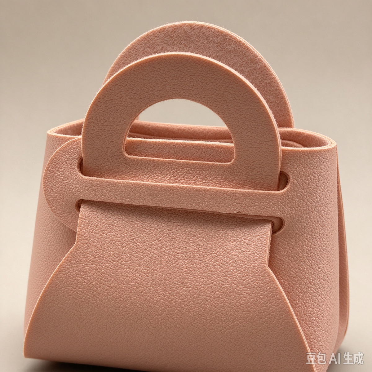 Pink Mini Faux Leather Fold-Over Mini Pouch, Small Gift Bag for Wedding Favors, Bridal Shower, Party Candy & Guest Gifts